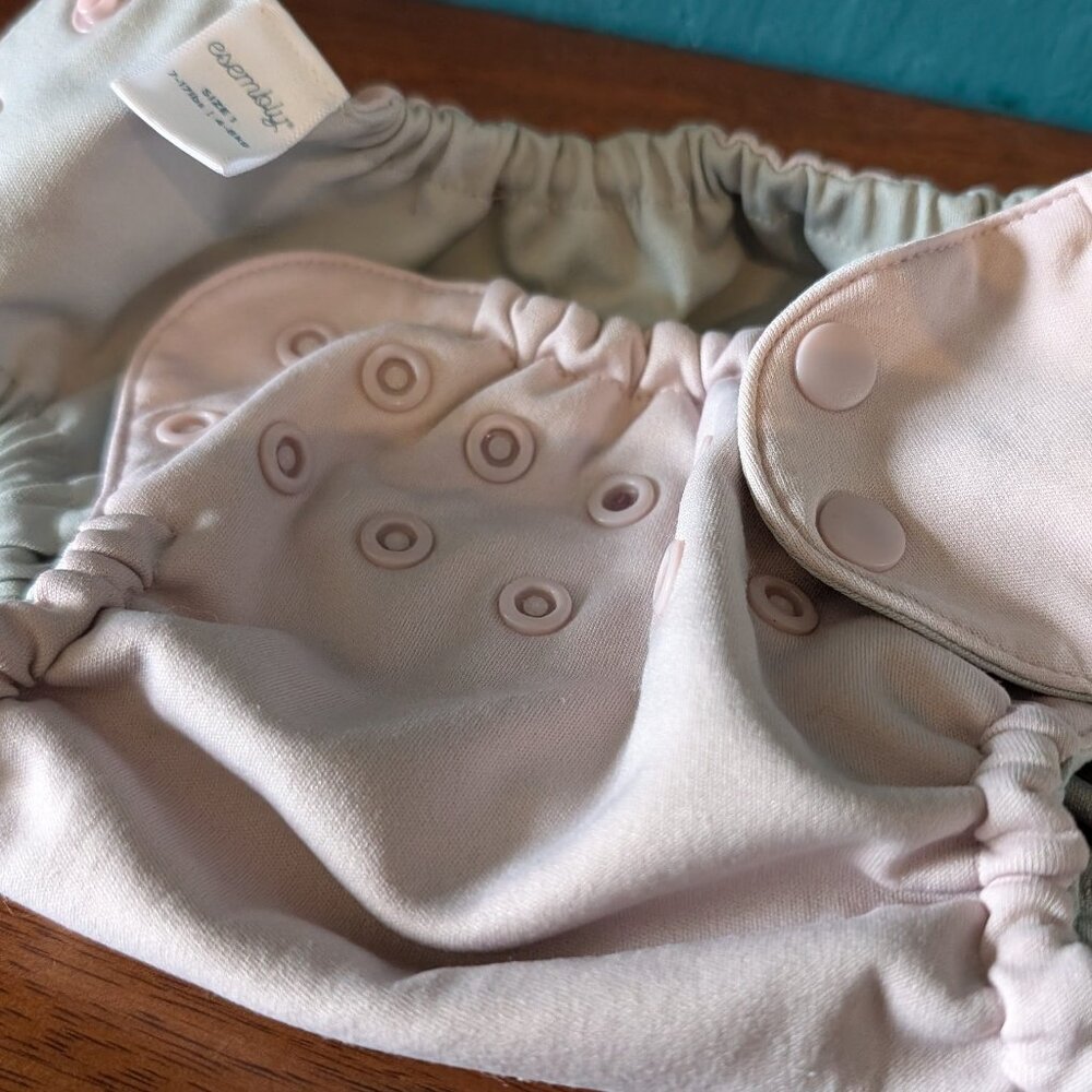 Esembly Outer Diaper Cover (Size 1) - Pale Lavender